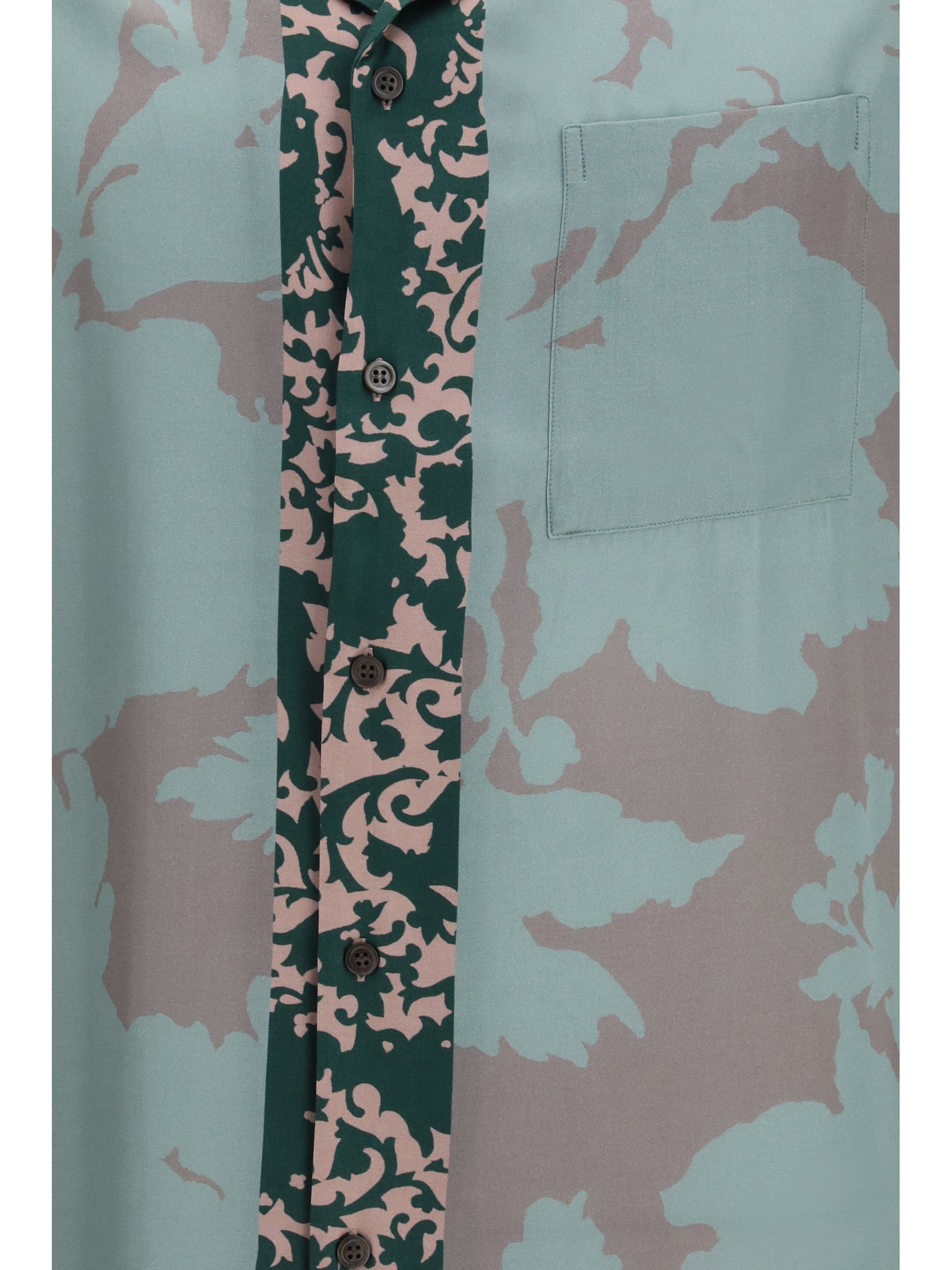 Dries Van Noten Men Carltone Short-Sleeve Shirt DRIES VAN NOTEN