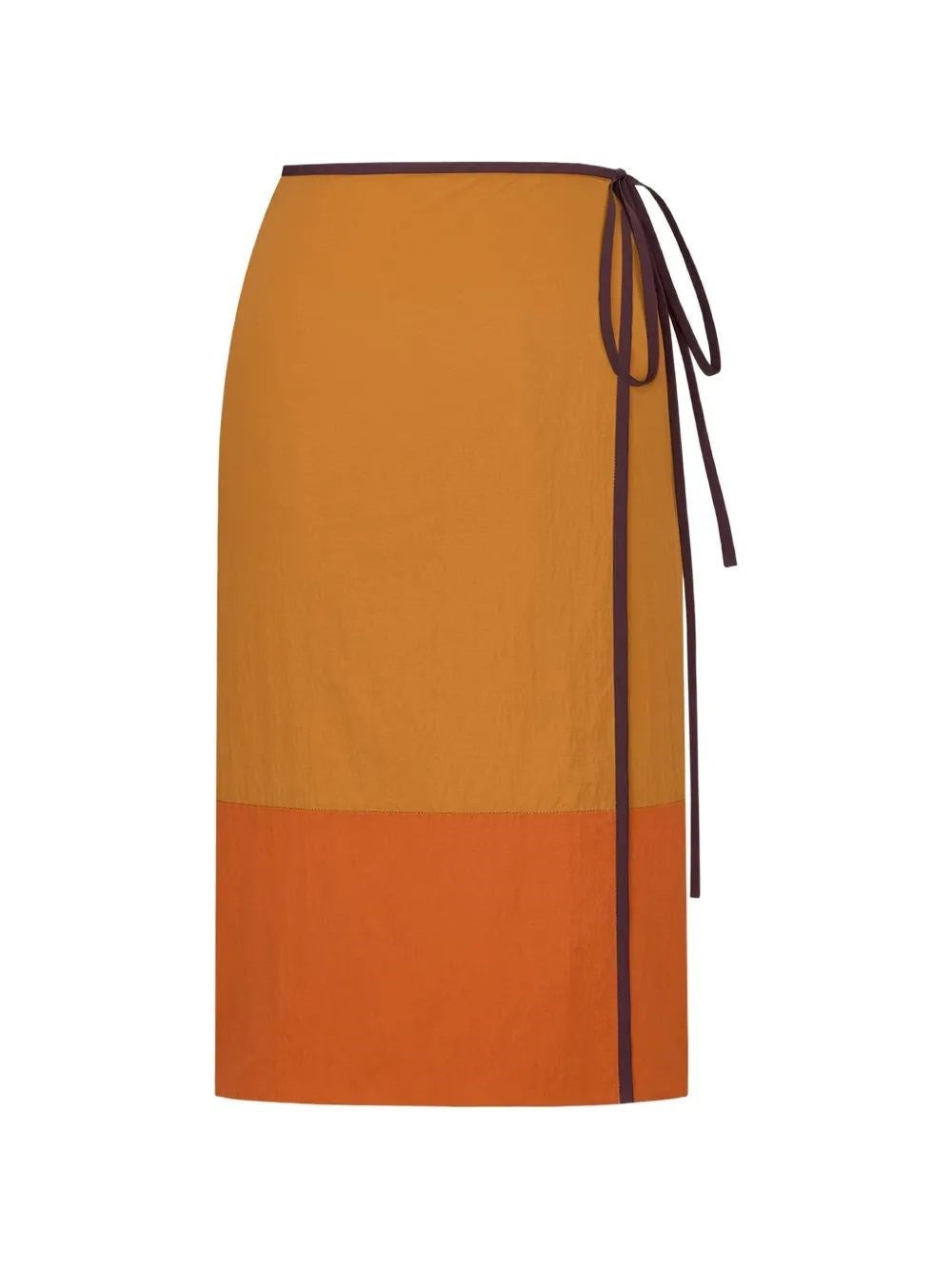 Saint Laurent Women Nylon Pencil Skirt SAINT LAURENT