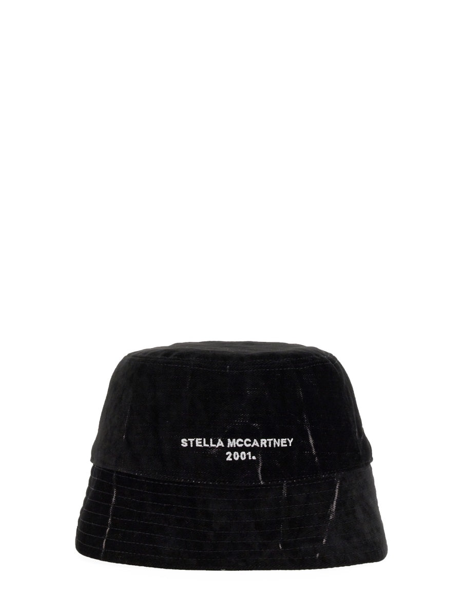 Stella Mccartney Women Bucket Hat With Logo STELLA MCCARTNEY