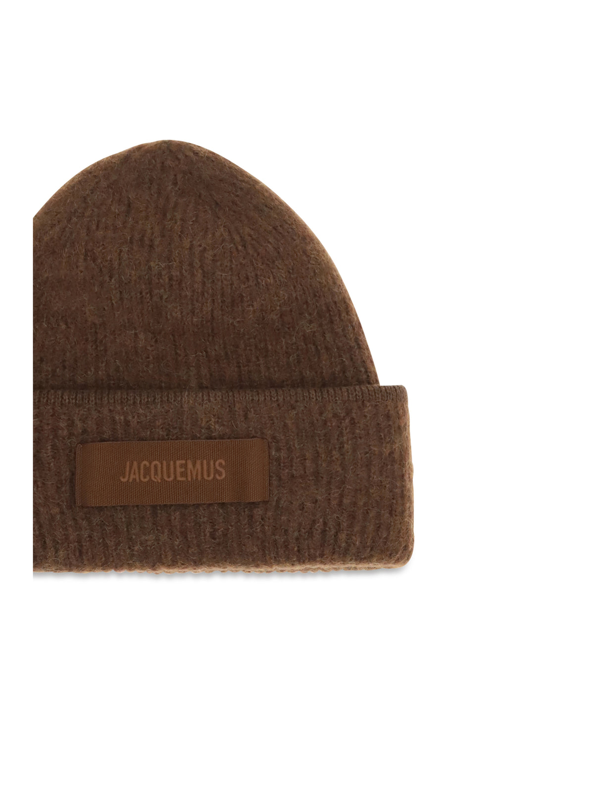 Jacquemus Women Gros Grain Ribbed Beanie JACQUEMUS