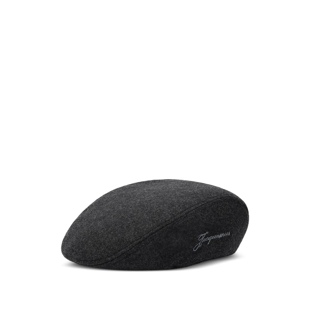 Jacquemus Grey Hats Men JACQUEMUS
