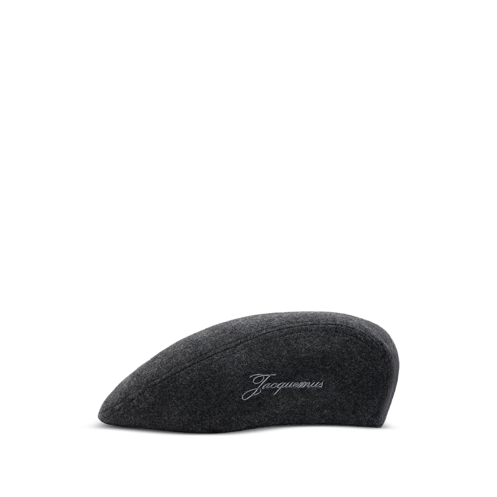 Jacquemus Grey Hats Men JACQUEMUS