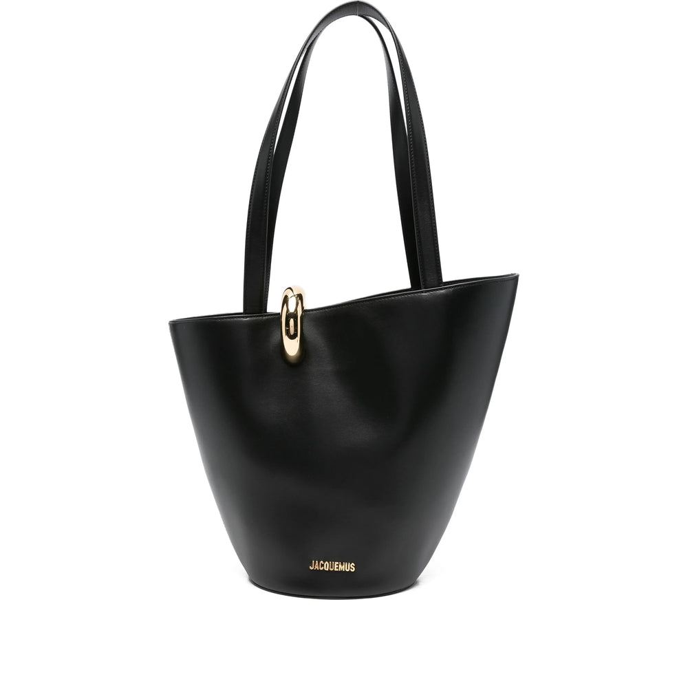 Jacquemus Black Tote Bags Women JACQUEMUS
