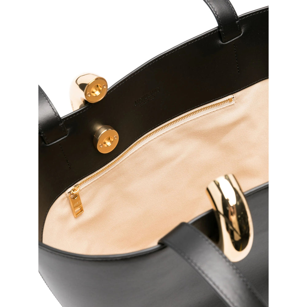 Jacquemus Black Tote Bags Women JACQUEMUS