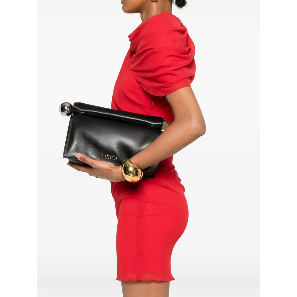 Jacquemus Black Clutch Bags Women JACQUEMUS