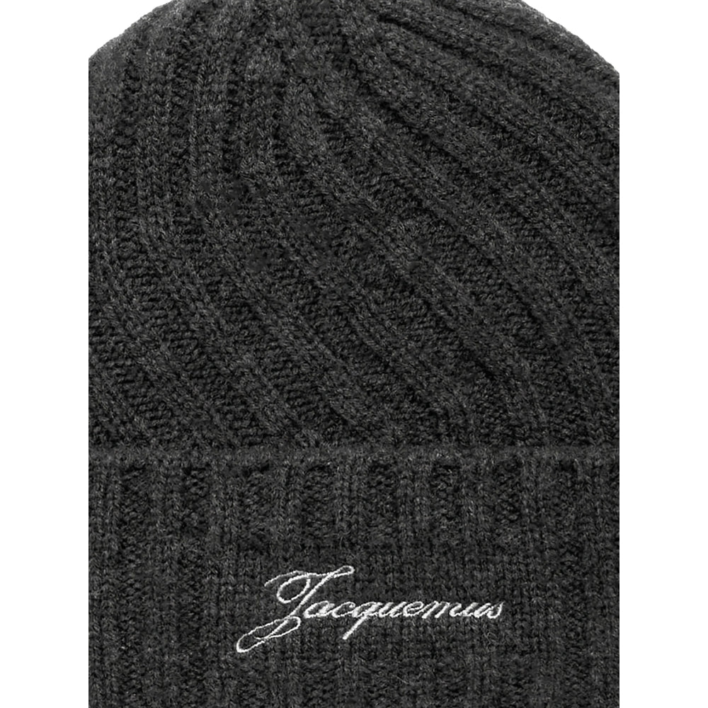Jacquemus Grey Hats Women JACQUEMUS