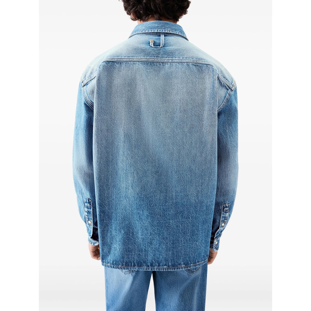 Jacquemus Blue Shirts Men JACQUEMUS