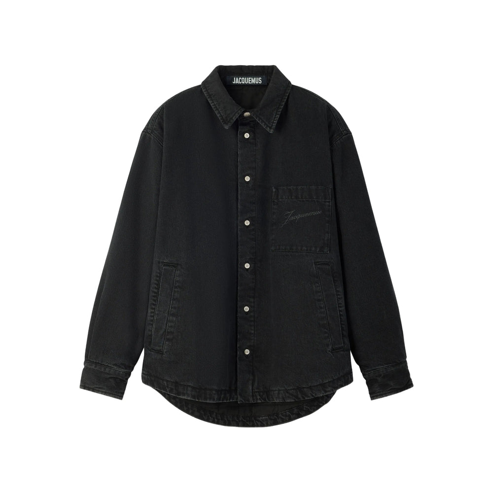 Jacquemus Black Shirts Men JACQUEMUS