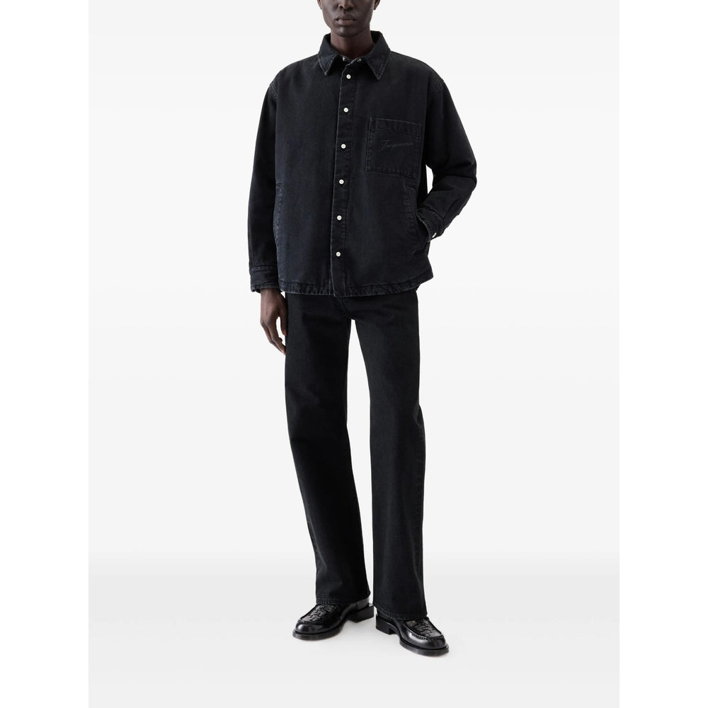 Jacquemus Black Shirts Men JACQUEMUS