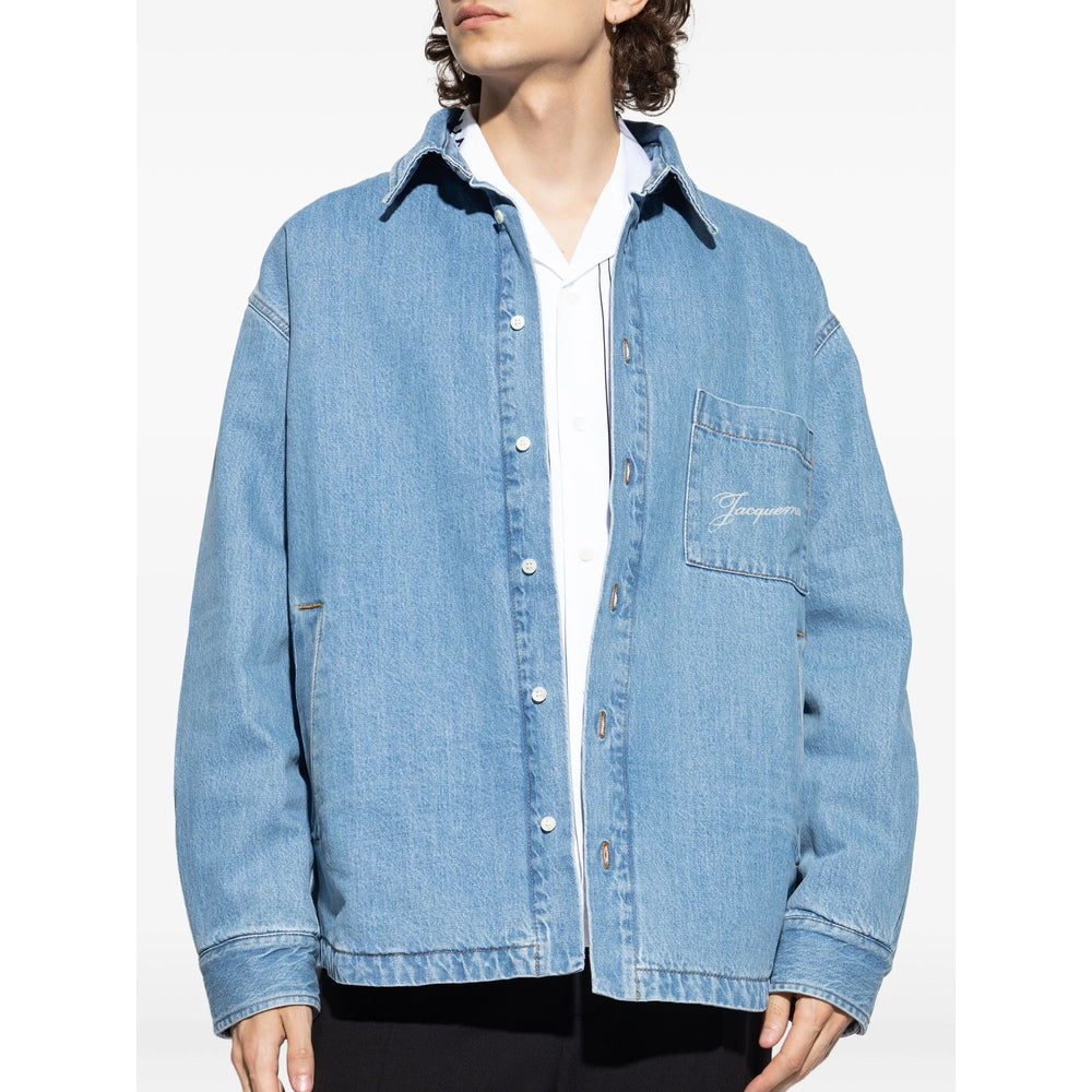 Jacquemus Blue Jackets - Denim Jackets Men JACQUEMUS