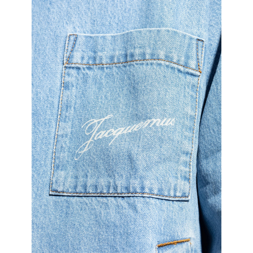 Jacquemus Blue Jackets - Denim Jackets Men JACQUEMUS