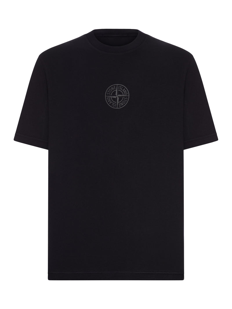 Stone Island Men T-Shirt With Compass Logo Print STONE ISLAND