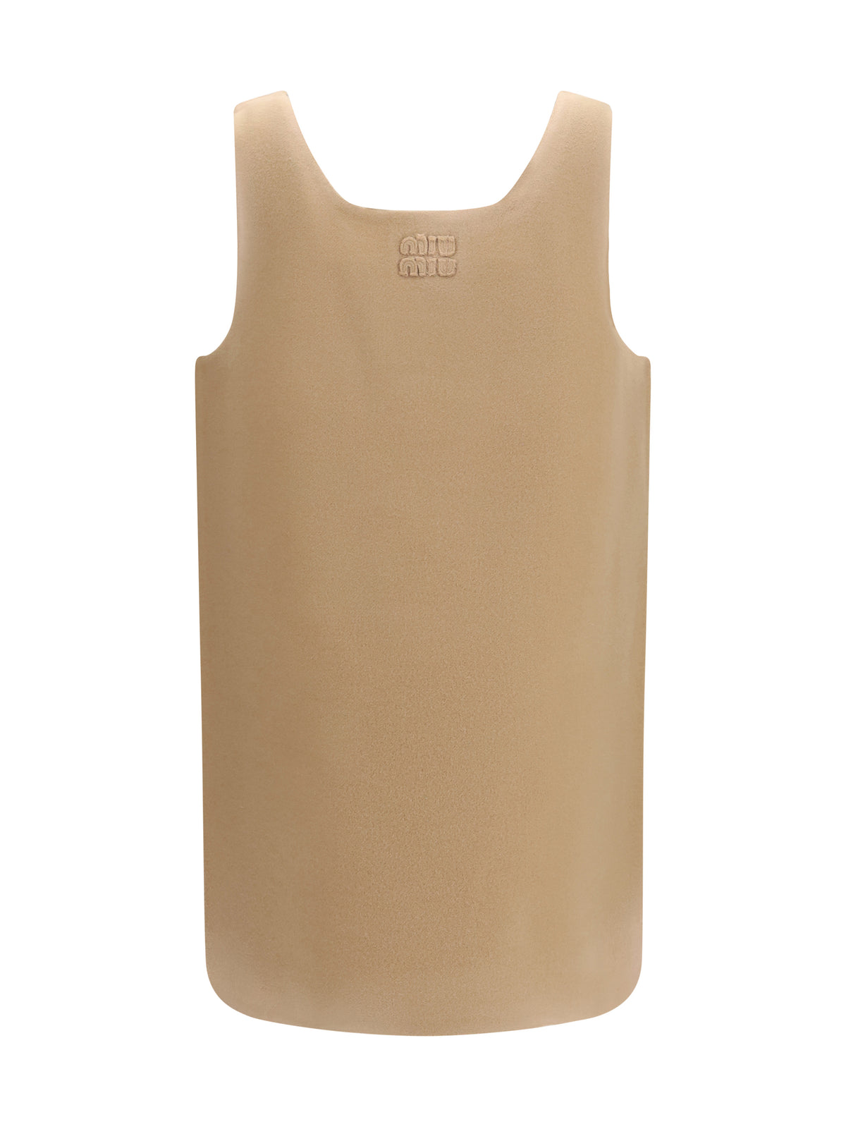 Miu Miu Women Waxed Double Wool Dress MIU MIU