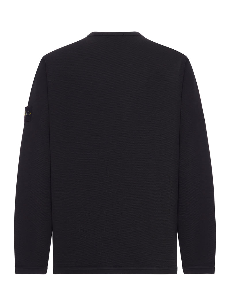 Stone Island Men Crewneck Sweater With Cuffs And Badge STONE ISLAND