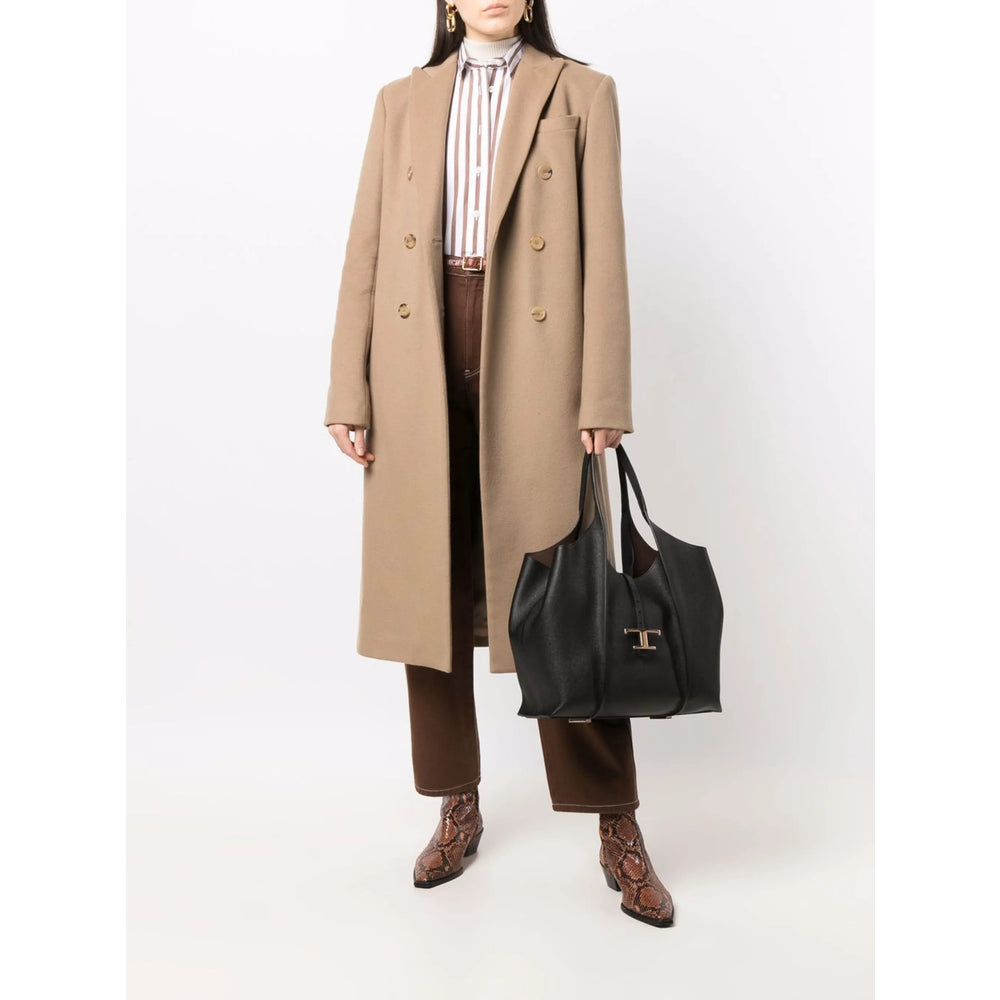 Tod's Black Tote Bags Women TOD'S