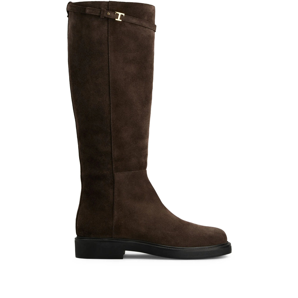 Tod's Brown Boots Women TOD'S