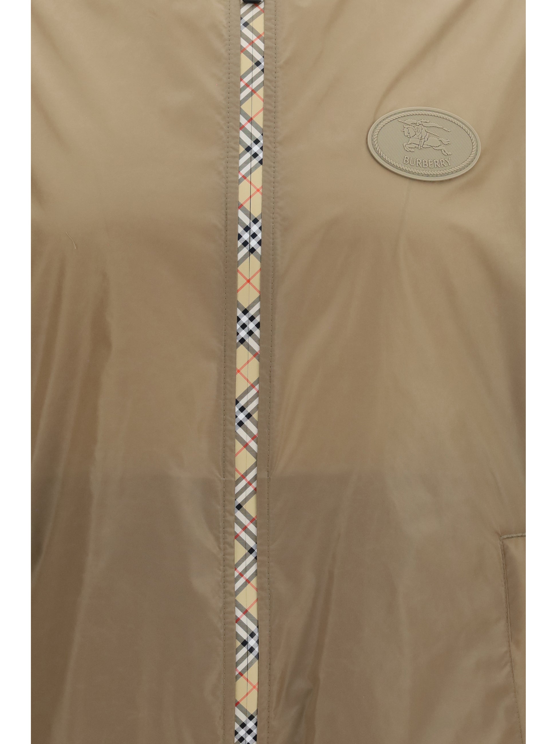 Burberry Men Newport Nylon Hooded Jacket BURBERRY