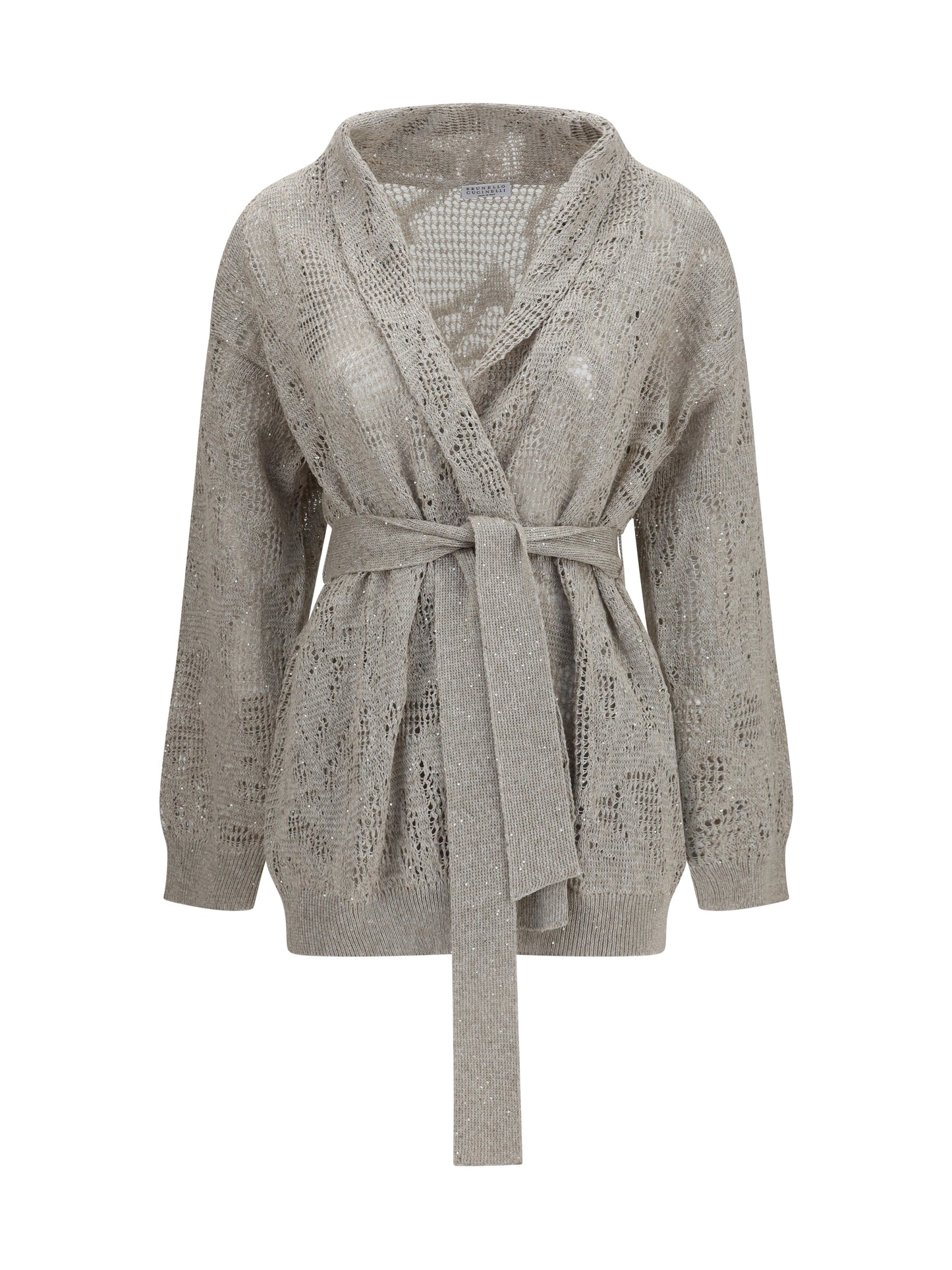 Brunello Cucinelli Women Cotton And Linen Cardigan BRUNELLO CUCINELLI