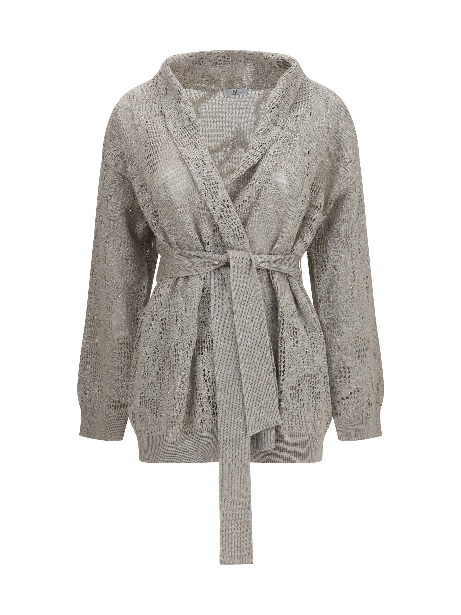 Brunello Cucinelli Women Cotton And Linen Cardigan BRUNELLO CUCINELLI