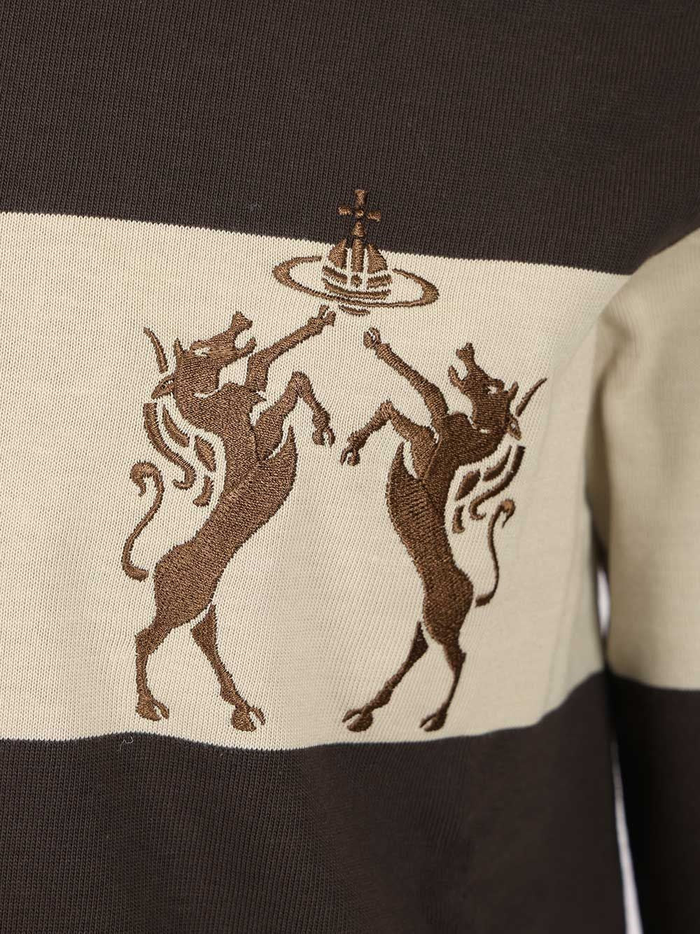 Vivienne Westwood Men Rugby Polo Shirt VIVIENNE WESTWOOD