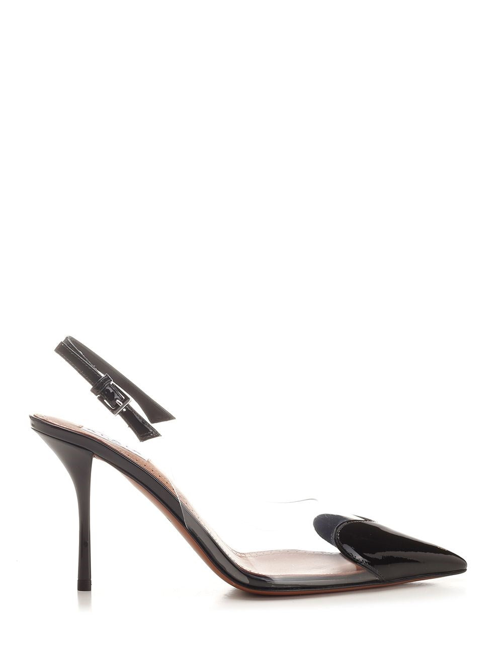 Alaïa Women Le Cœur Patent Leather Slingback ALAIA