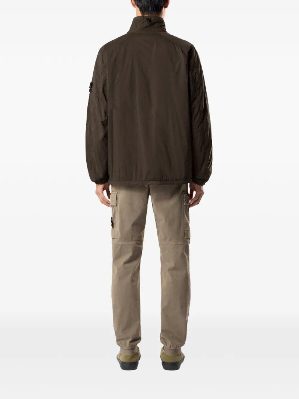 Stone Island Men Vintage-Effect Stretch Trousers STONE ISLAND