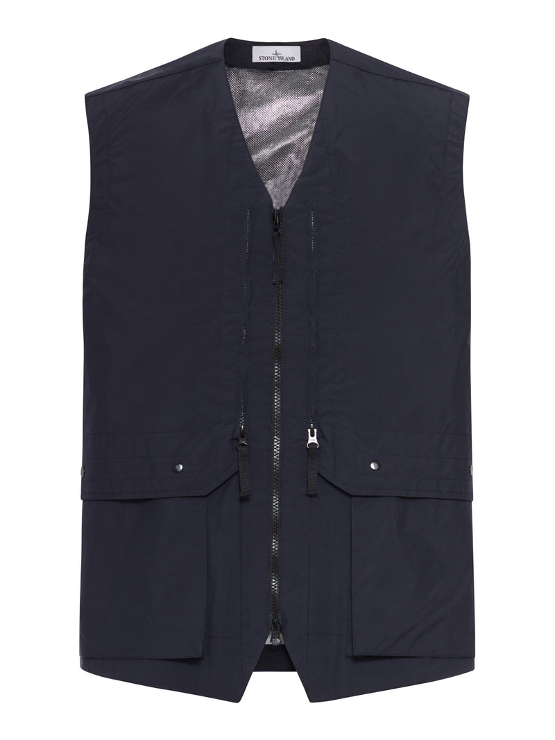 Stone Island Men Technical Vest With Double-Slider Zip STONE ISLAND