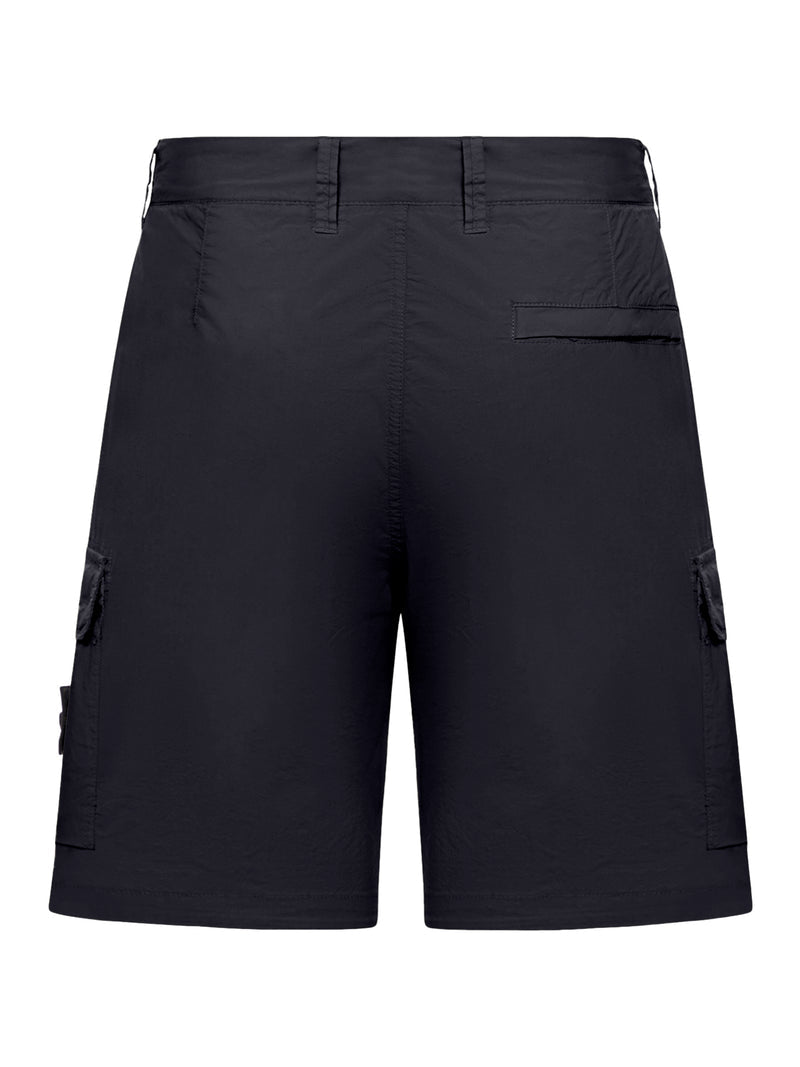 Stone Island Men Cargo Bermuda Shorts With Removable Badge STONE ISLAND