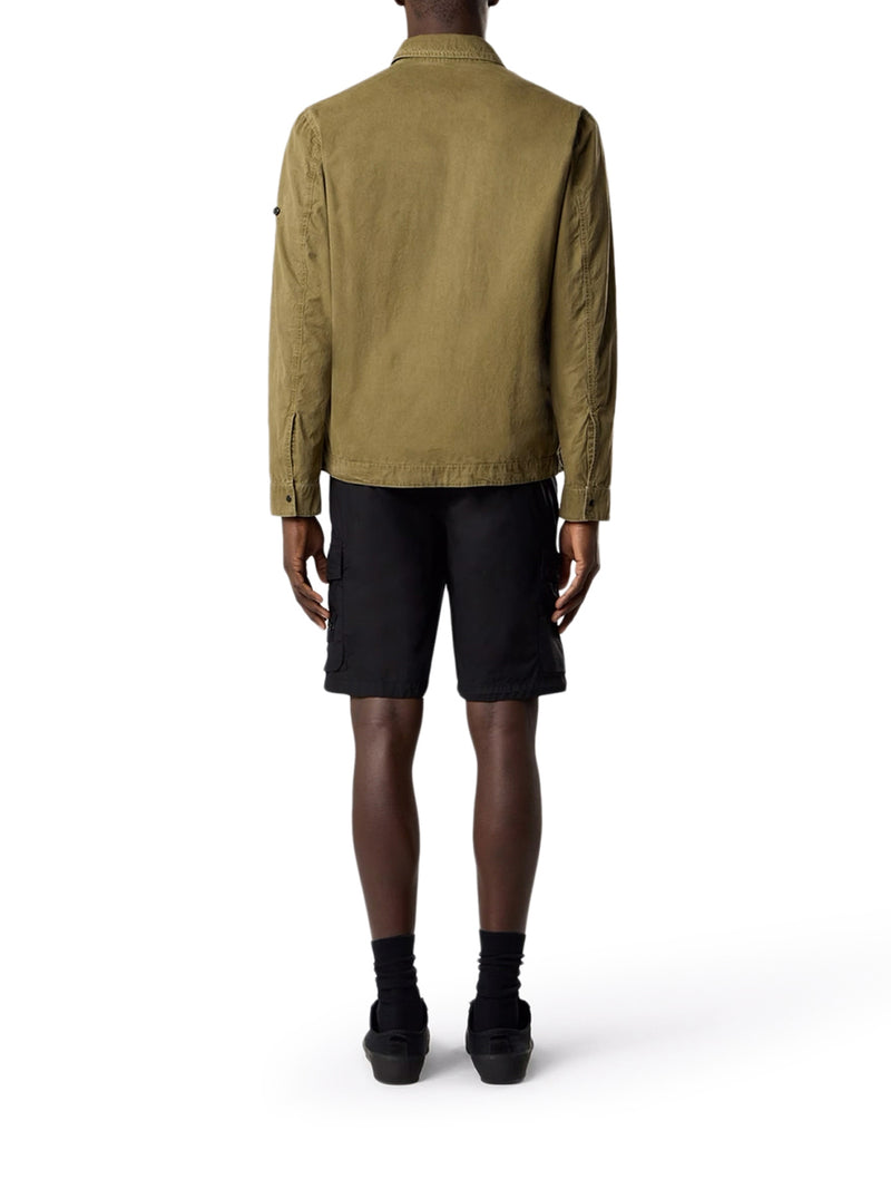 Stone Island Men Cargo Bermuda Shorts With Removable Badge STONE ISLAND