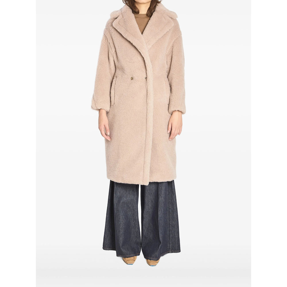 Max Mara Neutrals Coats - Double Breasted & Peacoats Women MAX MARA
