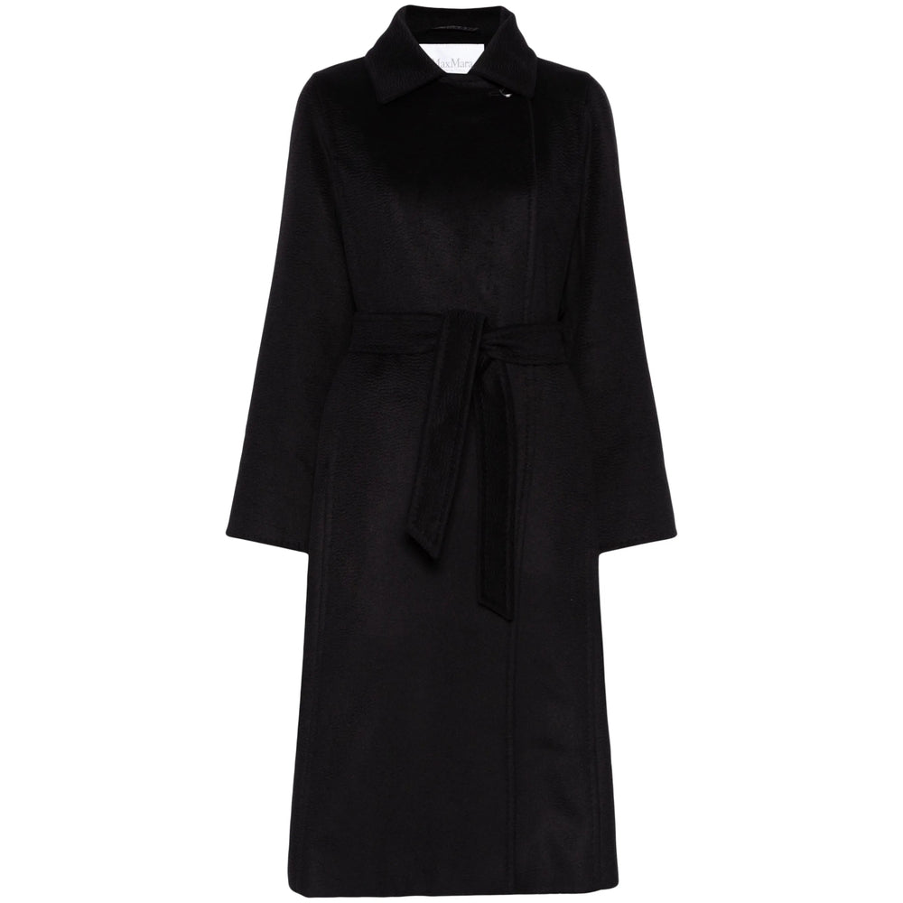 Max Mara Black Coats - Single Breasted Coats Women MAX MARA