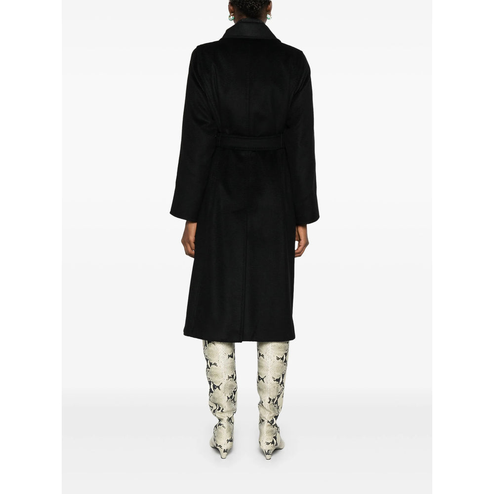 Max Mara Black Coats - Single Breasted Coats Women MAX MARA