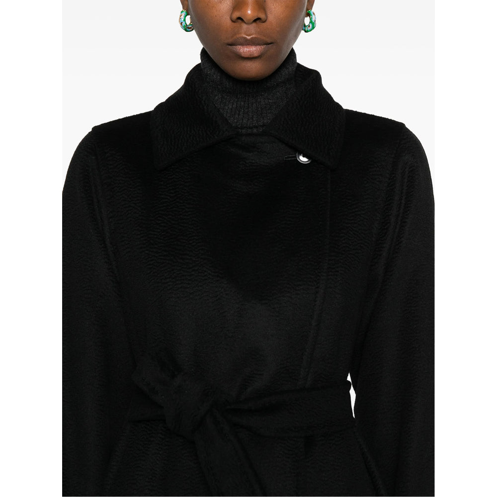 Max Mara Black Coats - Single Breasted Coats Women MAX MARA