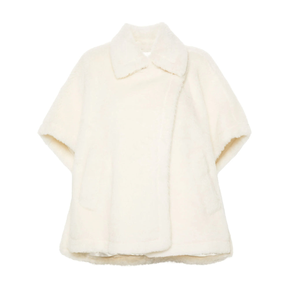Max Mara White Coats - Capes Women MAX MARA