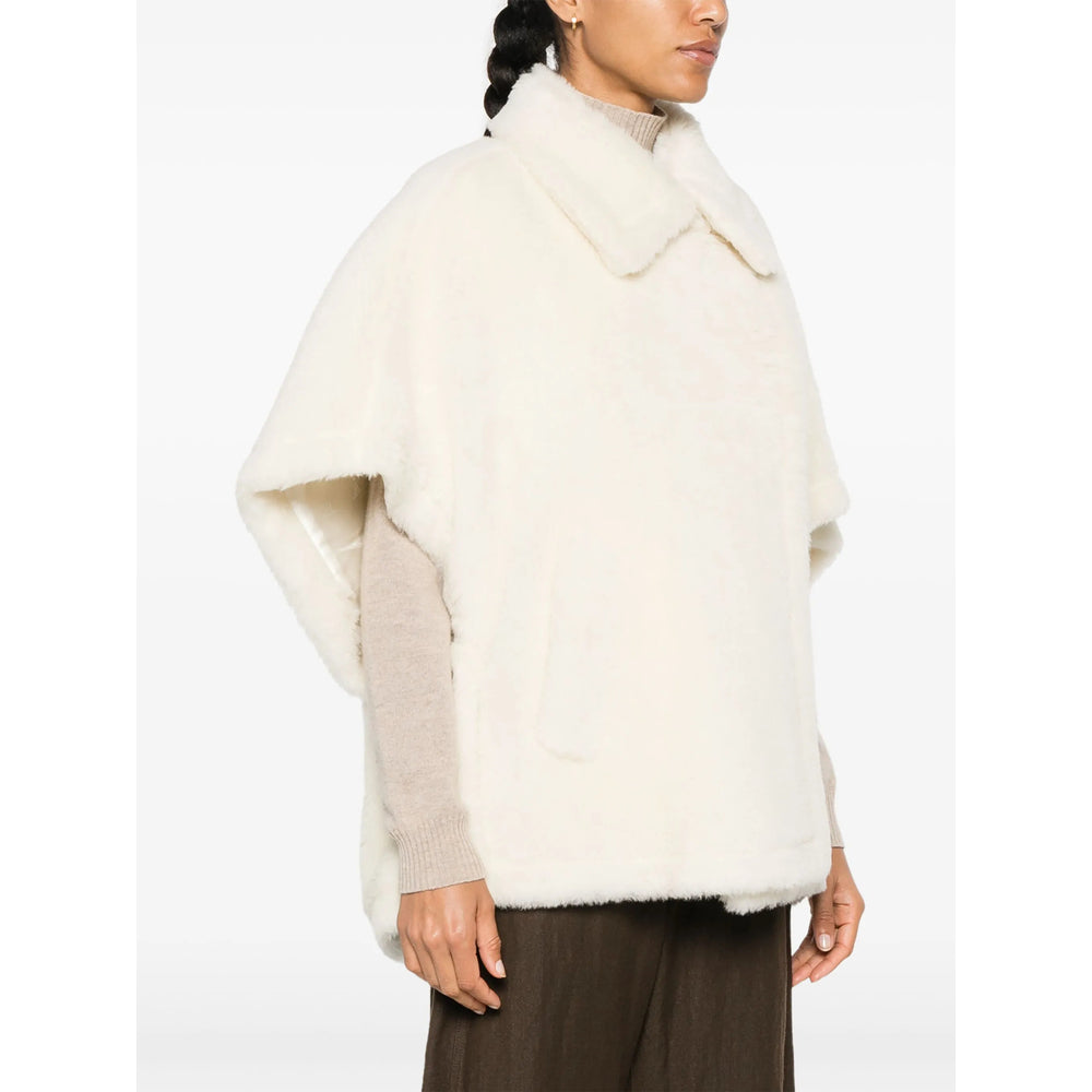 Max Mara White Coats - Capes Women MAX MARA