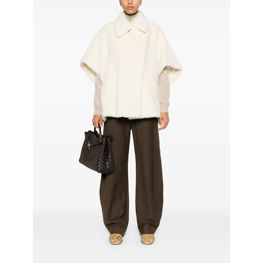 Max Mara White Coats - Capes Women MAX MARA