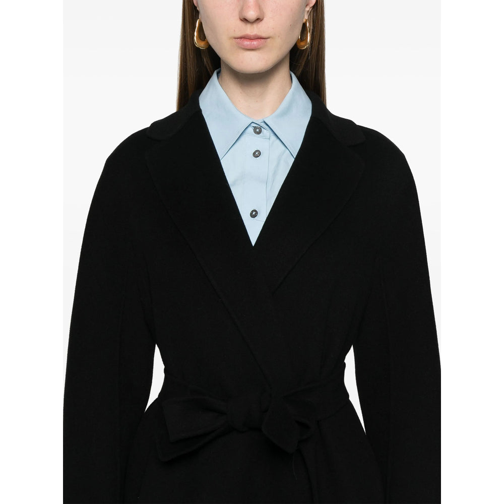 'S Max Mara Black Coats - Oversized Coats Women S MAX MARA