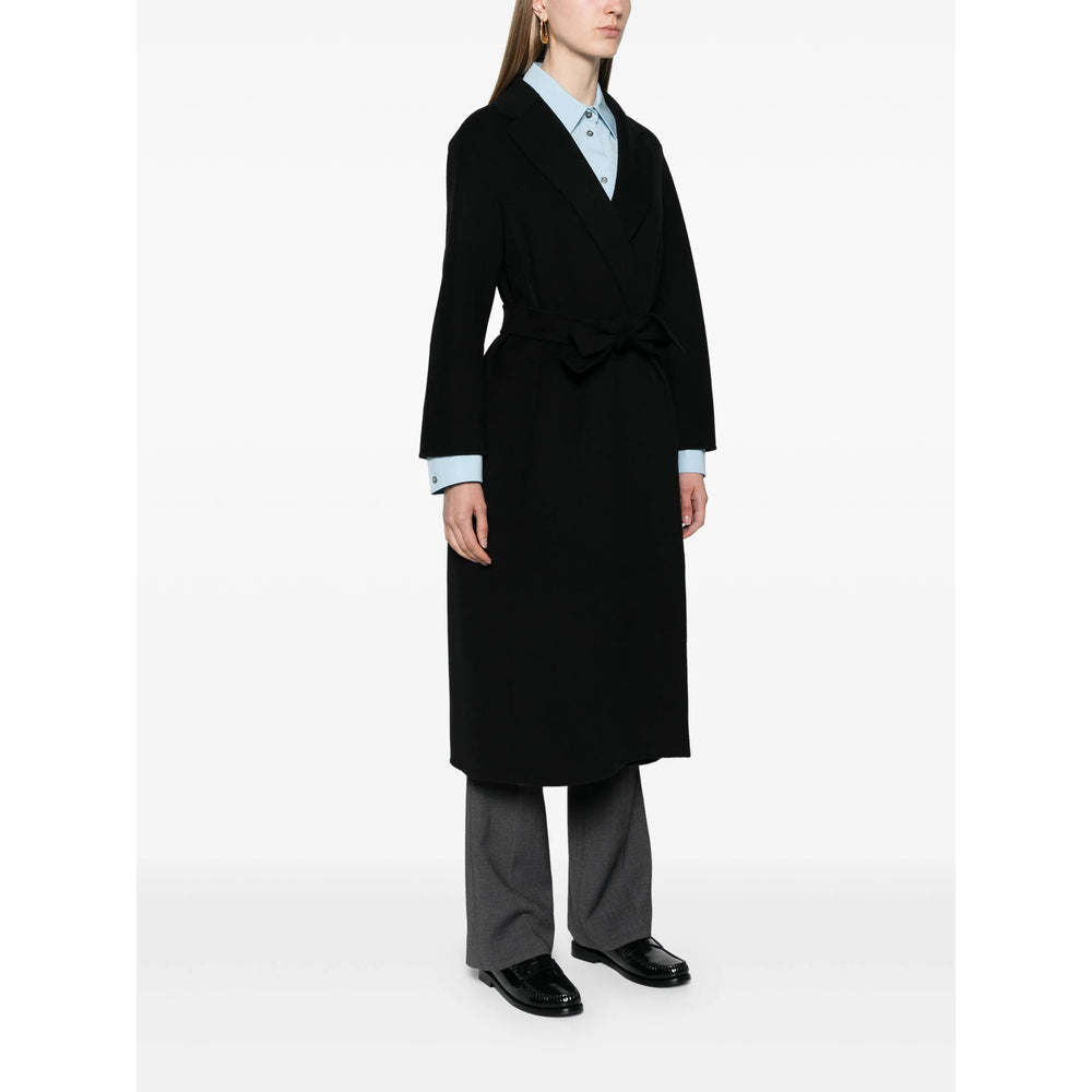 'S Max Mara Black Coats - Oversized Coats Women S MAX MARA