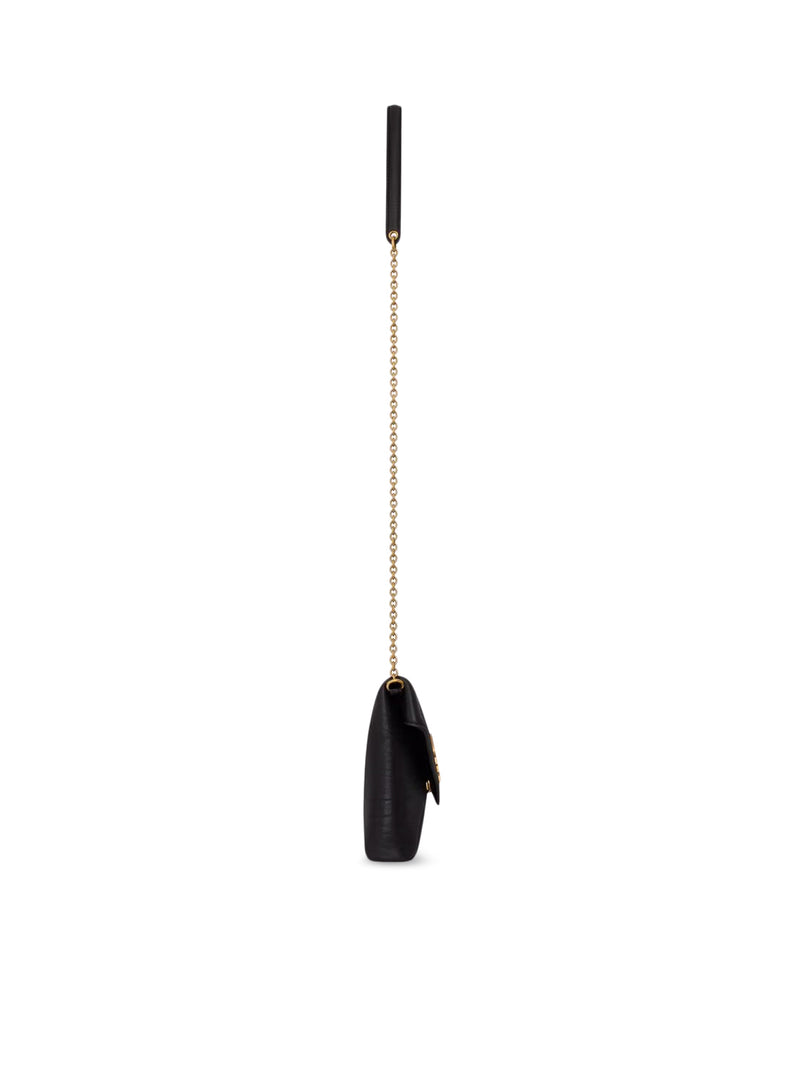 Saint Laurent Women Cassandre Small Lambskin Chain Clutch SAINT LAURENT