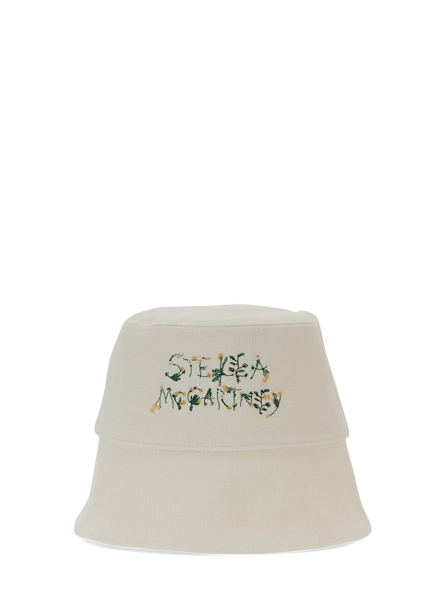 Stella Mccartney Women Bucket Hat With Logo STELLA MCCARTNEY