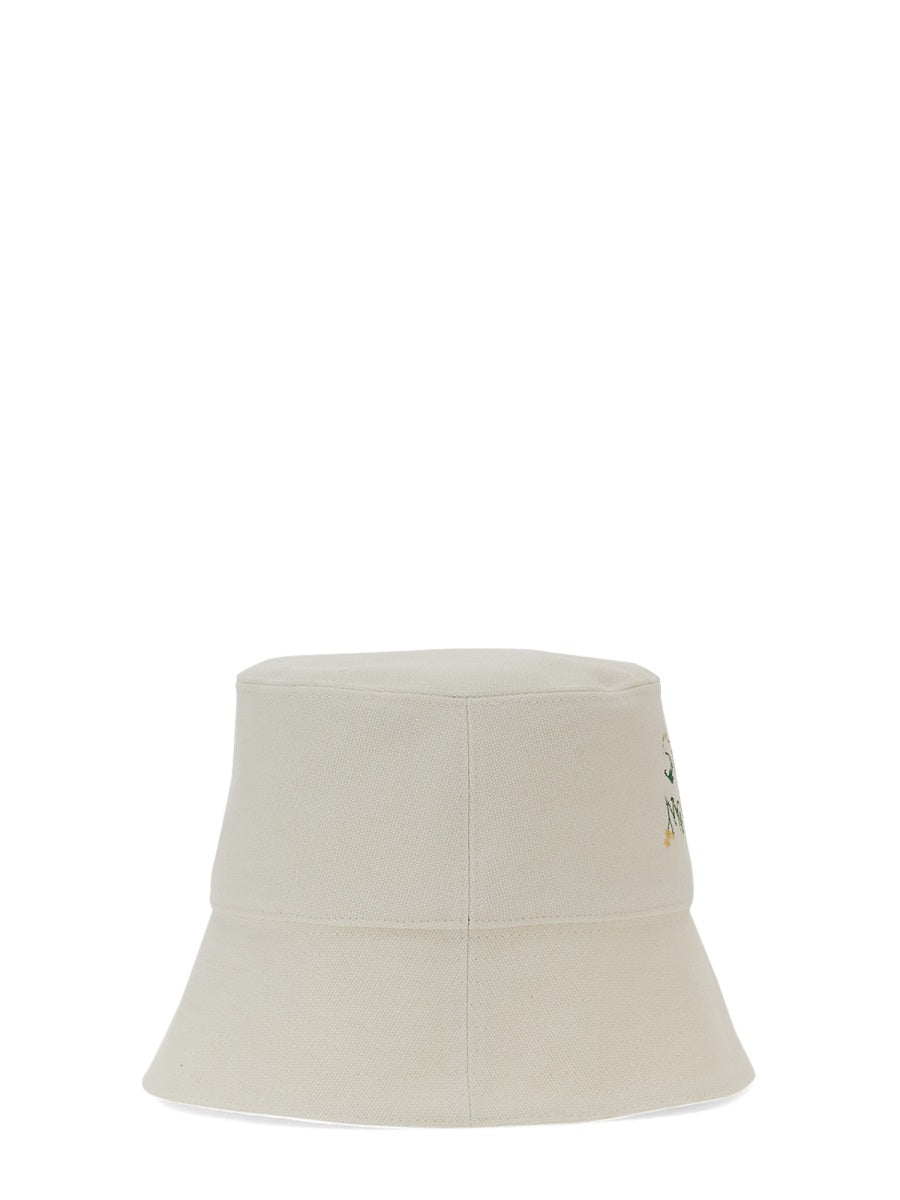 Stella Mccartney Women Bucket Hat With Logo STELLA MCCARTNEY