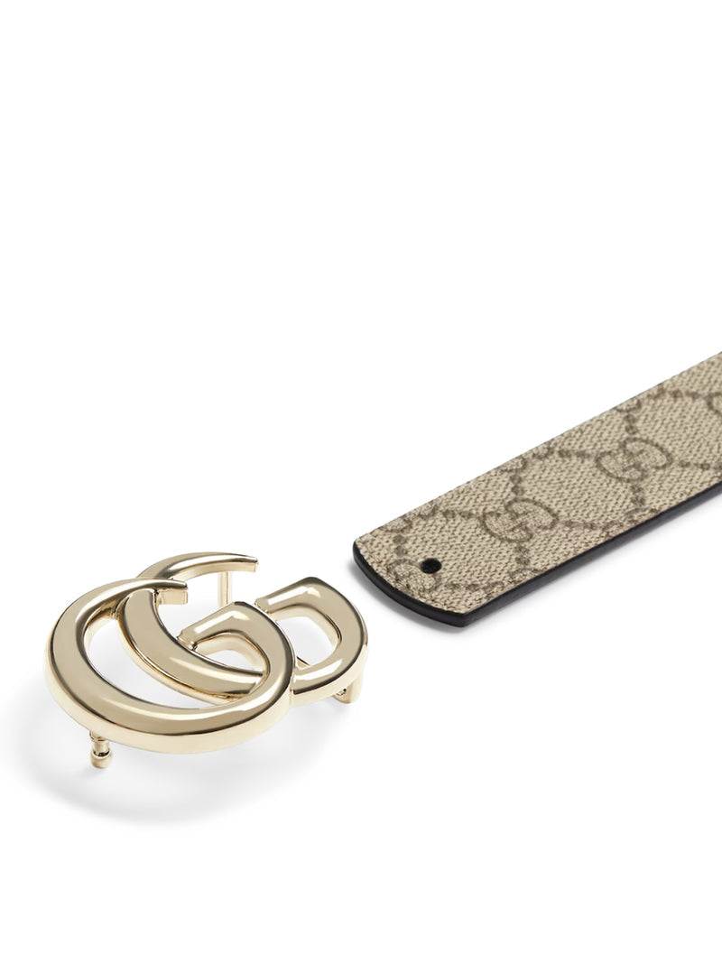 Gucci Women Gg Marmont Reversible Belt GUCCI