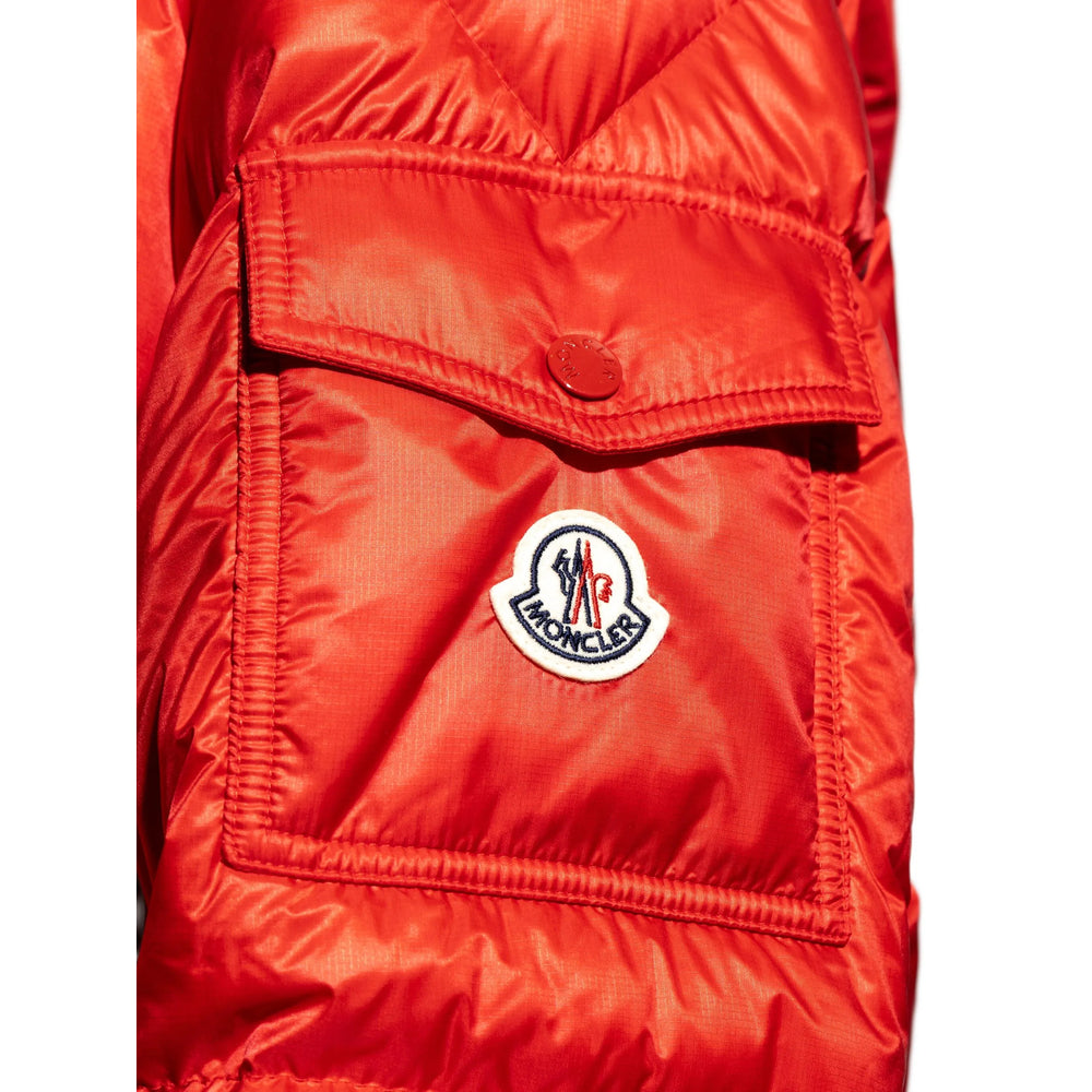 Moncler Red Jackets - Padded & Down Jackets Men