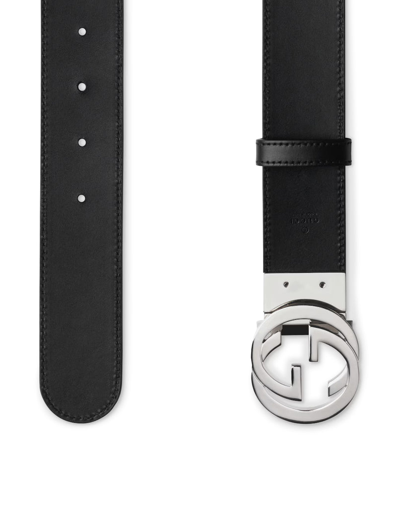 Gucci Men Reversible Belt With Gg Cross Buckle GUCCI