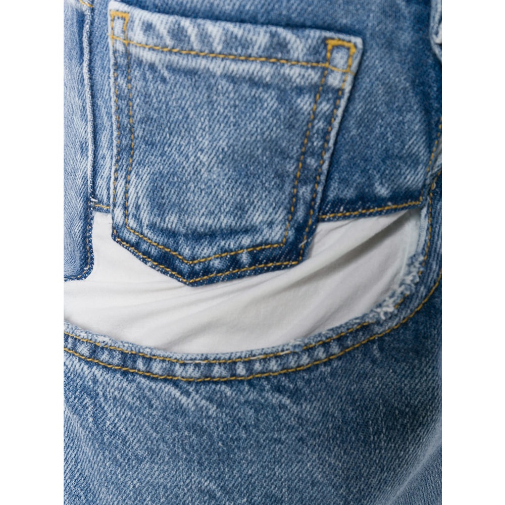 Maison Margiela Blue Denim - Straight-Leg Jeans Women