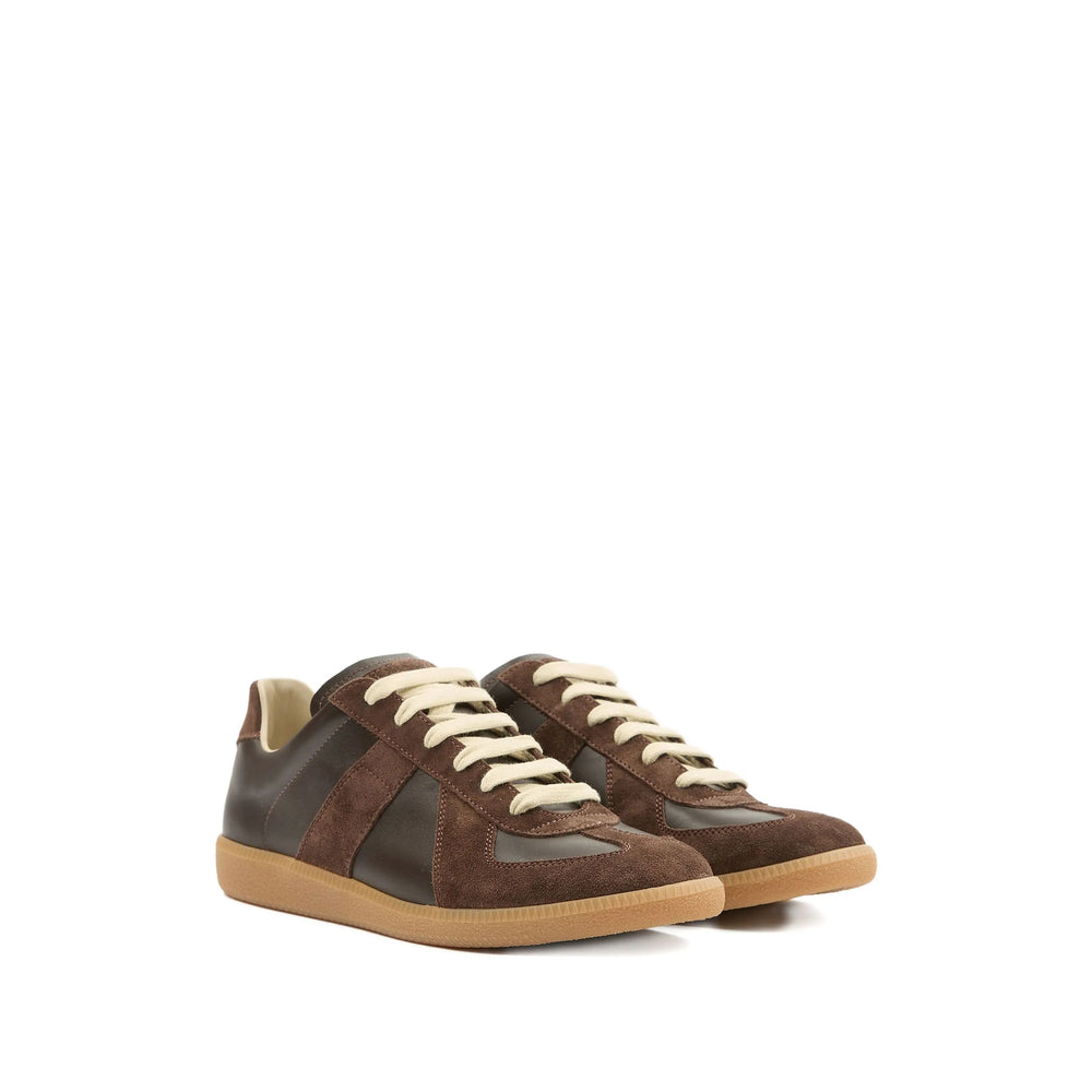 Maison Margiela Brown Trainers - Low-Tops Men MAISON MARGIELA