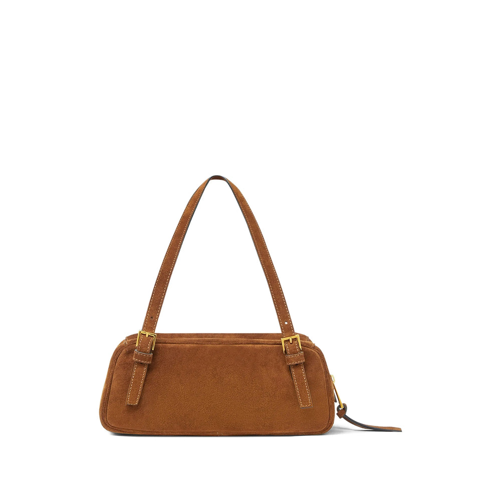 Versace Brown Shoulder Bags Women VERSACE