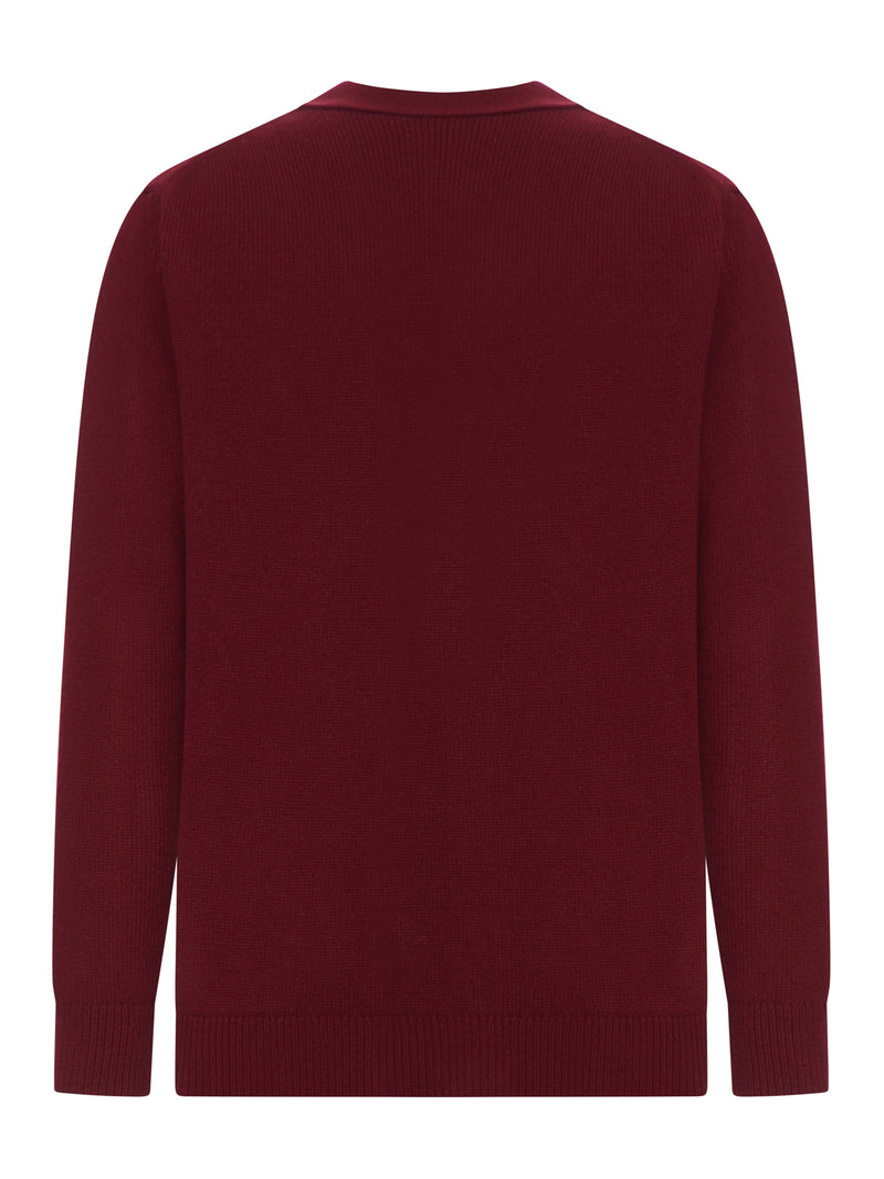 Gucci Men Cashmere Cardigan With Logo On The Chest GUCCI