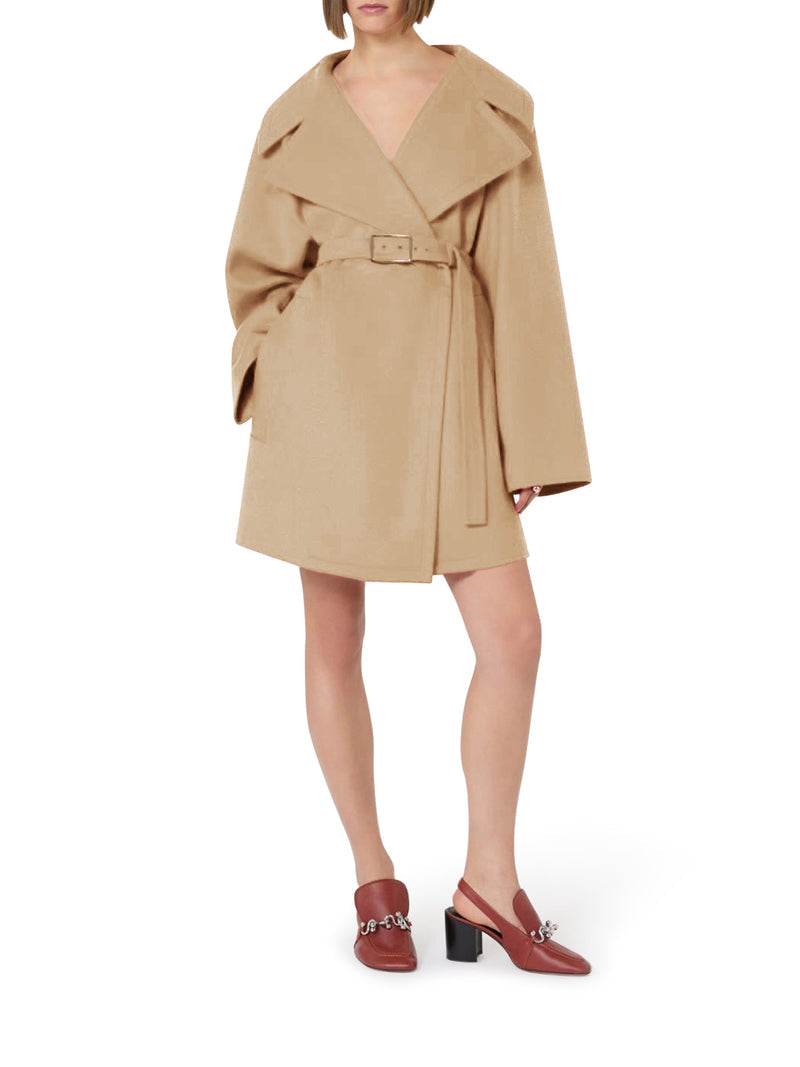 Sportmax Women Short Wool Coat SPORTMAX