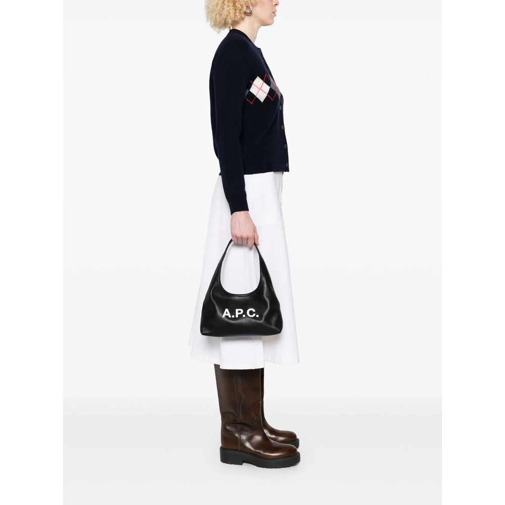 A.P.C. Black Shoulder Bags Men A.P.C.